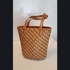 Leather Weave ~ Fantastic Bag!